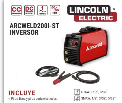 LINCOLN Arcweld 200i ST 2 LINCOLN Arcweld 200i ST