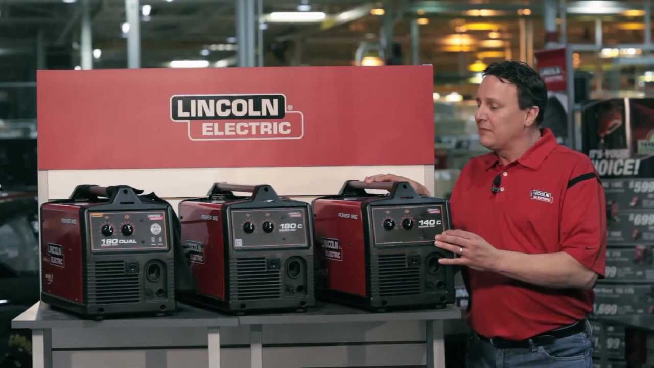 LINCOLN Arcweld 180 C MIG 3 LINCOLN Arcweld 180 C MIG
